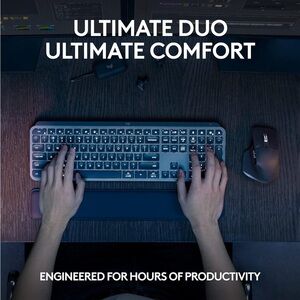 Logitech MX Key S & Palm Rest Bundle!